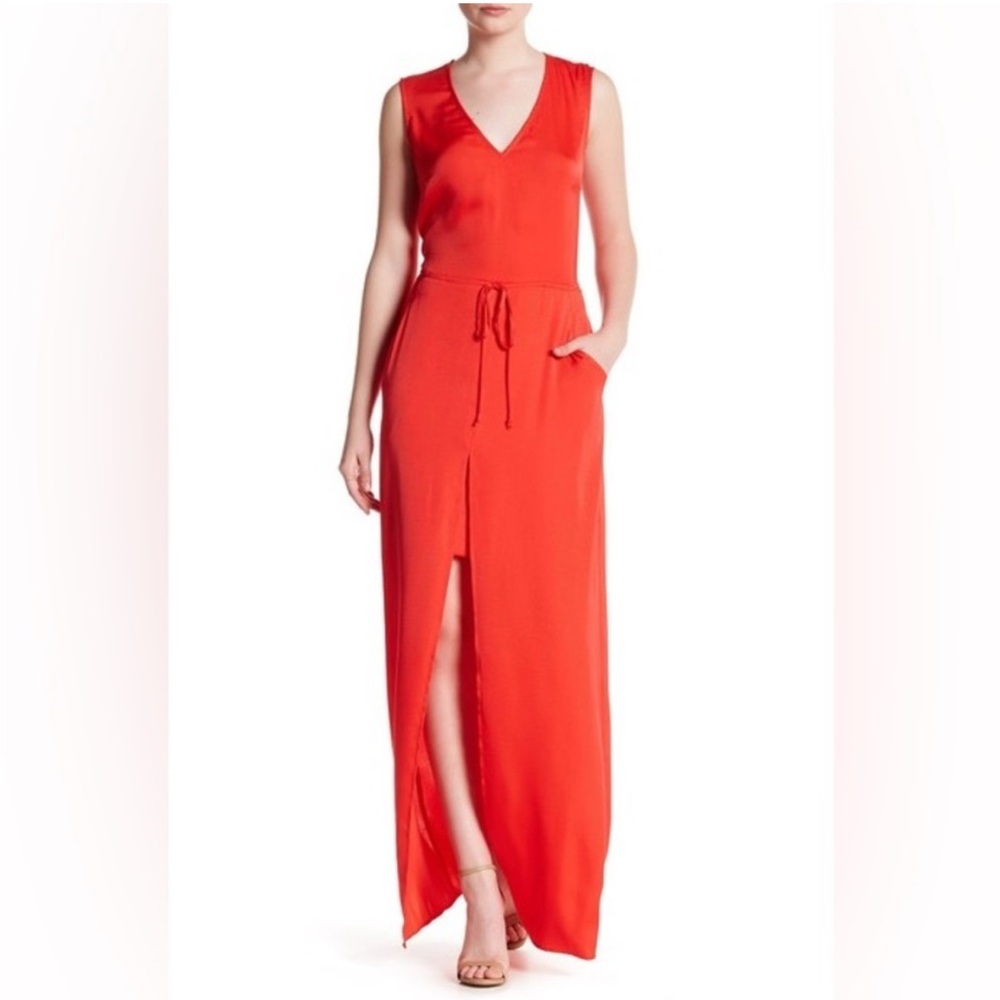BCBGMaxAzria Red Maxi Dress